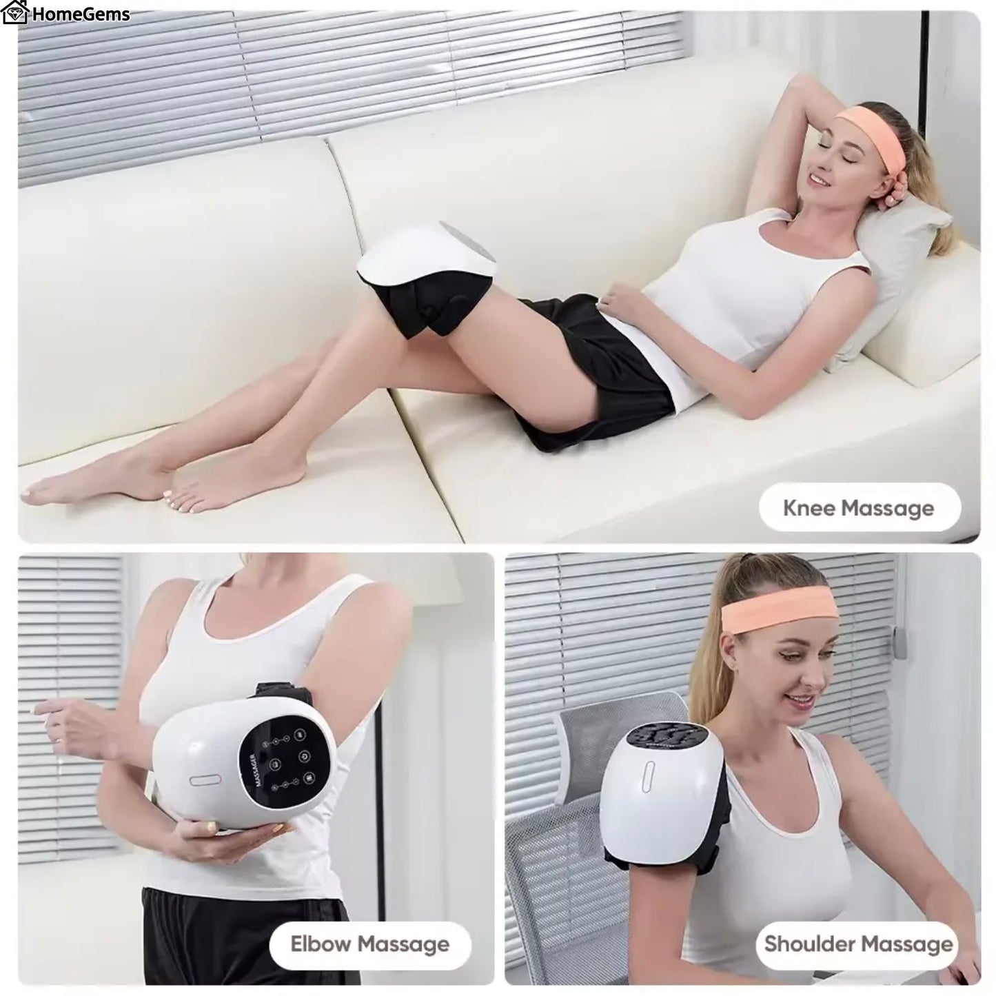 Smart Knee Massager - Advanced Pain Relief and Relaxation